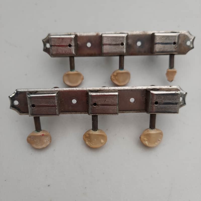 1950's Kluson No Line Strip Tuners - Clean (T-290) image 1