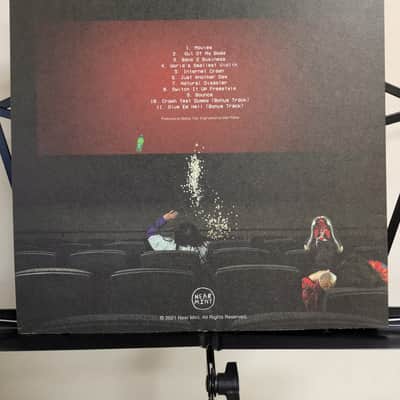Used Sirius Blvck – Cinephile-LP-45 RPM, Album, Limited Edition, Clear/Blue Ghostly Splatter image 2