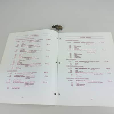Fender & Sunn Suggested Retail Price List Set 1987 image 4