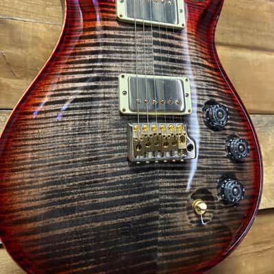 2022 PRS DGT 10-Top Charcoal Cherry Burst w/case image 1