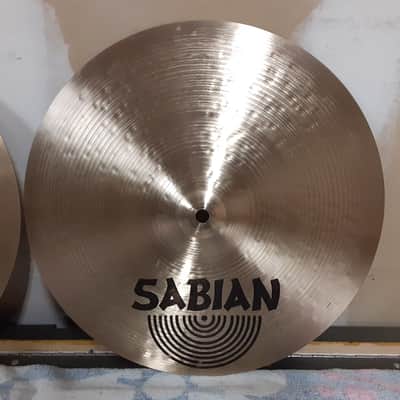 Sabian 14" HH Hand Hammered Regular Hi-Hat Cymbals (Pair) 1992 - 1998 - Natural image 9