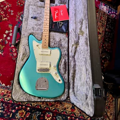 Fender American Professional Jazzmaster with Maple Fretboard 2017 - Mystic Seafoam image 2