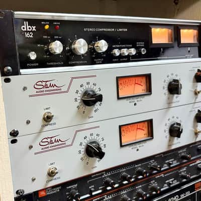 dbx 162 Stereo Compressor / Limiter 1970s - Black image 3