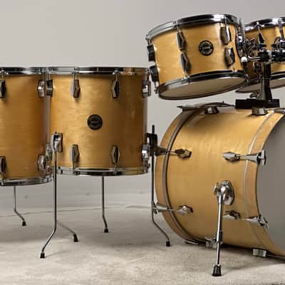 Darwin Drums USA 20/10/12/14/16" Maple Drum Set - 90's Gloss Maple image 2