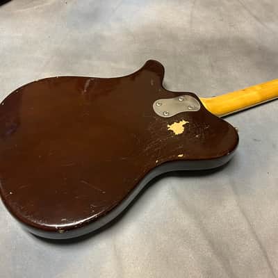 1970's Mosrite Model 350 Bass Mocha image 8