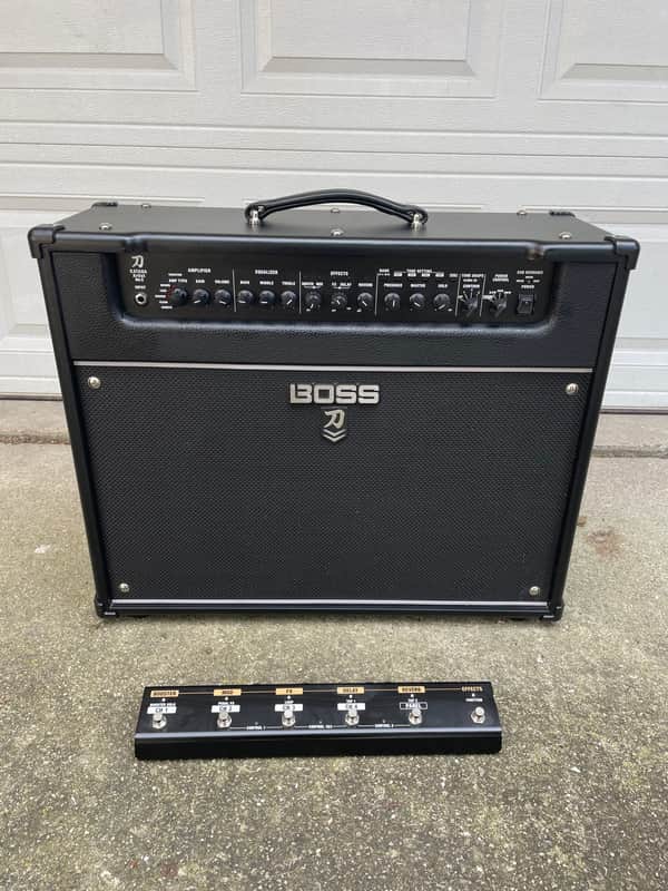 Boss Katana Artist MkII 100-Watt 1x12" Guitar Combo w/Boss GA-FC EX foot pedal image 1
