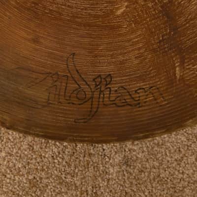 1970s Zildjian 16" A Medium Crash Cymbal 1154g image 4