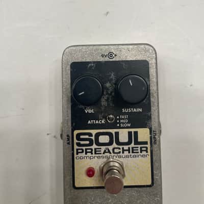 Electro Harmonix Nano Soul Preacher Compressor Sustainer Guitar Effect Pedal image 3