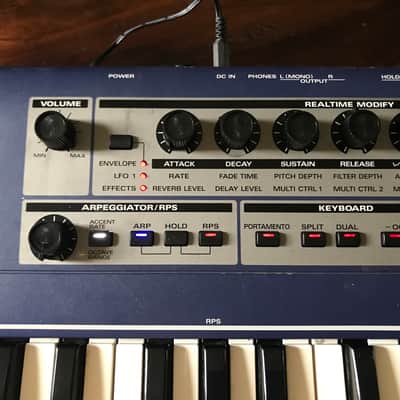 Roland JX-305 GROOVESYNTH, Manuals, Power Supply Upgraded LCD and OS 1.07 image 4