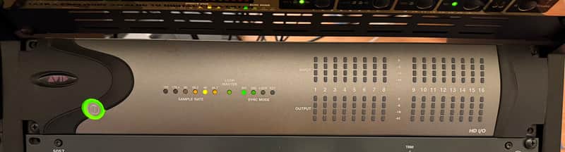 Avid HD I/O 8x8x8 Pro Tools HD / HDX Audio Interface 2010s - Silver image 1