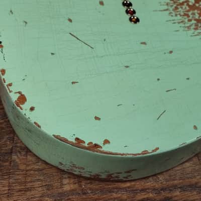 MyDream Partcaster Custom Built - Water Green Semi Relic Dreamsongs image 14
