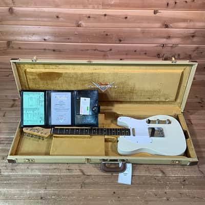 Fender Custom Shop Jimmy Page Signature Telecaster Electric Guitar - White Blonde image 7
