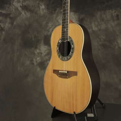 extremely RARE 1981 Ovation 9-STRING based on The Anniversary model 1657 image 8