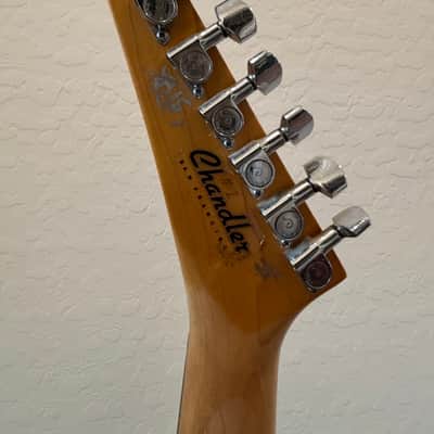 Chandler Super Strat -Charvel Killer 1986 - Black image 7