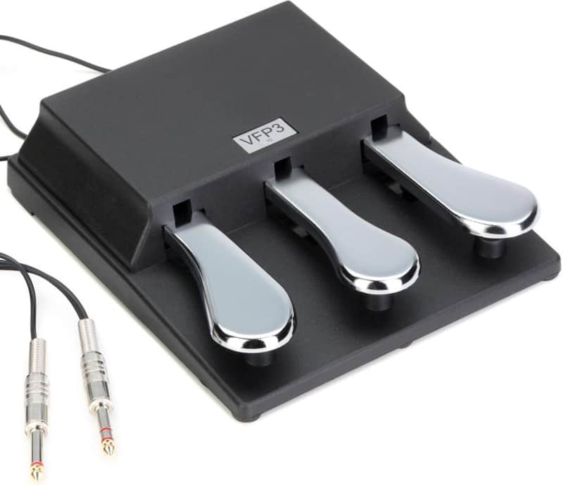 Studiologic VFP-3-10 Triple Piano-Style Sustain Pedal (VFP310d1) image 1