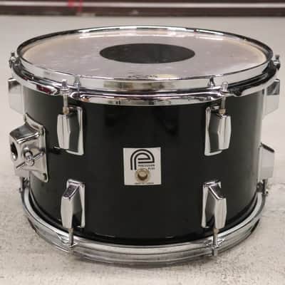 Percussion Plus 8x12 Rack Tom Drum Black