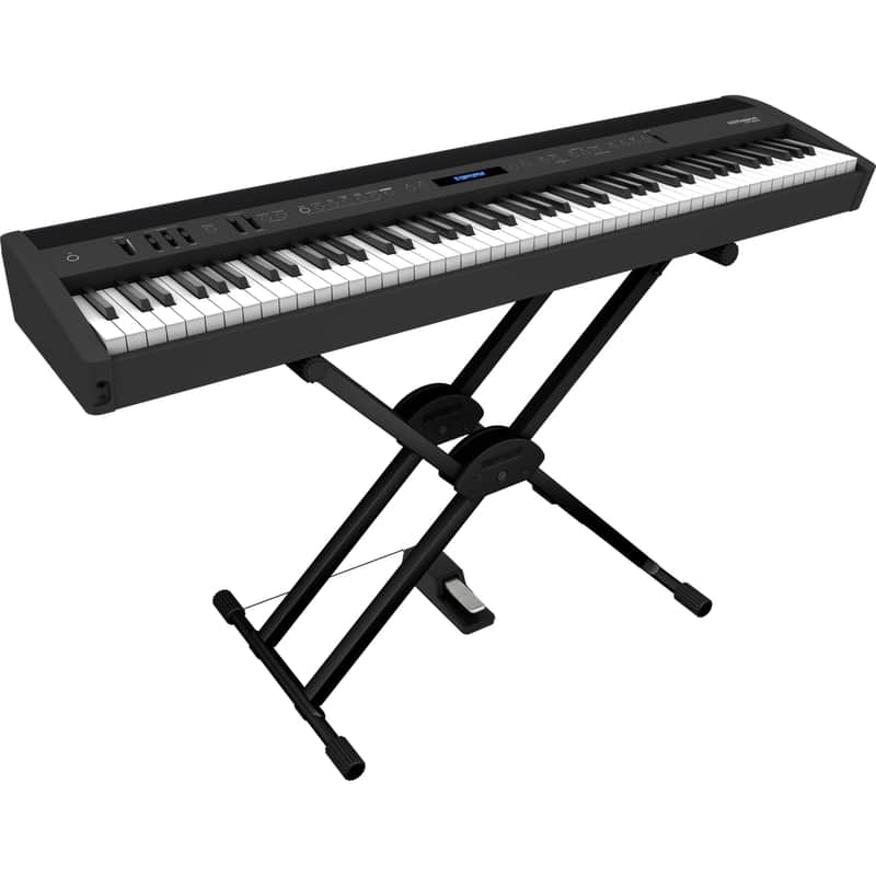 Roland FP-60X-BK Portable Piano w/ Built in Speakers, Bluetooth - Black image 1