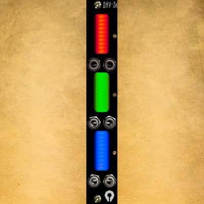 PARATEK Led VU meter "ДИУ-3к" RGB black image 1