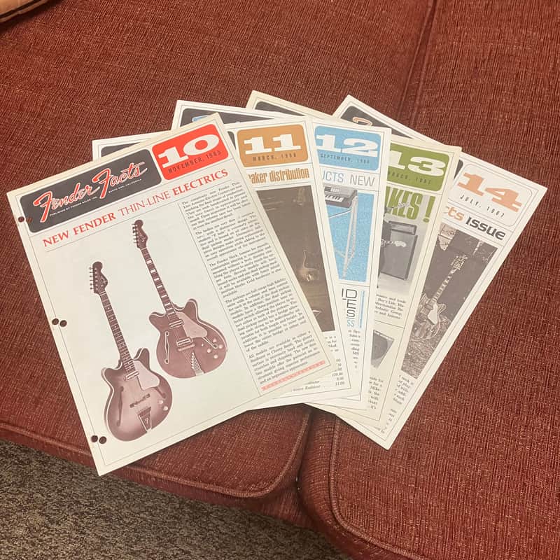 Fender Facts Newsletters 1965-67 image 1