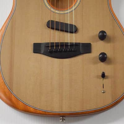 Fender Acoustasonic Telecaster Ebony Fingerboard Acoustic-Electric Guitar - Sonic Gray image 2