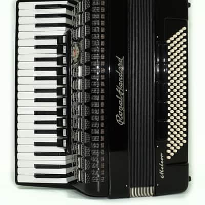 Royal Standard Meteor Full Size Accordion made in Germany, 120 Bass Concert Piano Akkordeon for Adults, New Straps and Soft Bag for Gift, 2626 image 6