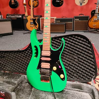 Ibanez JEM777-LG Steve Vai Signature with Edge Tremolo 1987 - Loch Ness Green image 1