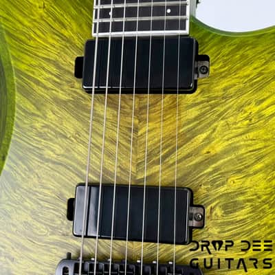 Dunable USA Custom Shop Yeti 7 7-String Electric Guitar w/ Case - Nuclear Burst image 6
