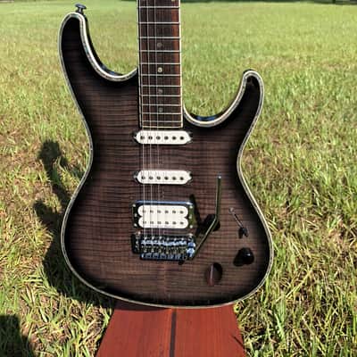 Ibanez SAS36FM 2006 Trans Grey Custom SA Series image 7