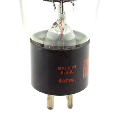 2 pcs. VINTAGE 1964 RCA 5Z3 VT-145 BLACK PLATE NOS VACUUM TUBES image 3