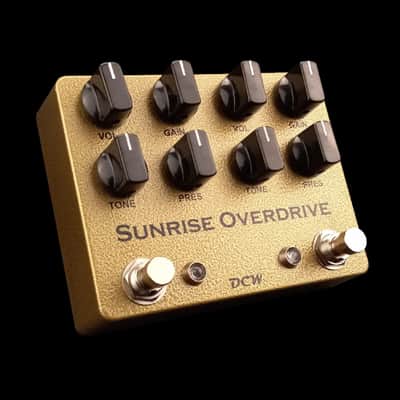 DCW Pedals Double Sunrise Overdrive - Modified Bluesbreaker Style Dual Overdrive image 1
