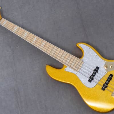 【new】Swing Guitars / Jazz Deluxe 5 Gold Sparkle 4.94kg #25080087【GIB Hyogo】【Plek-adjusted】【price included SHIPPING & IMPORT TAX & VAT】 image 2