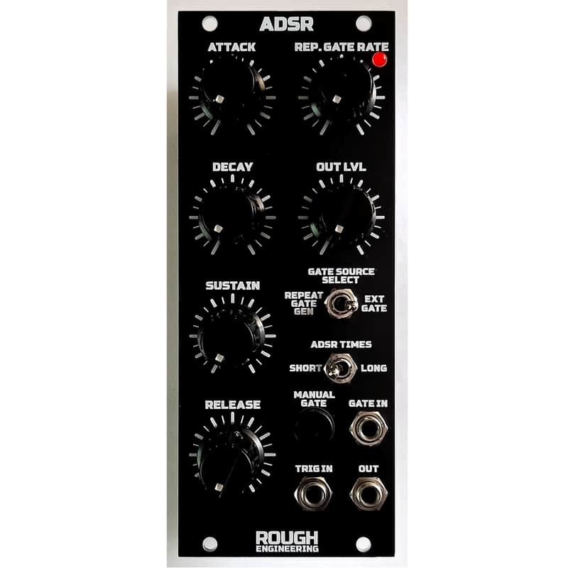 Rough Engineering ADSR Eurorack Module 10hp Black image 1