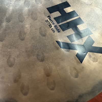 Sabian 21 inch HHX Fierce Ride Cymbal image 5