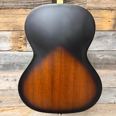 Kala KA-JTE Archtop Series Acoustic/Electric Tenor Ukulele with Pickup 2010s - 2-Tone Satin Sunburst image 3