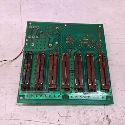 Moog Satellite Slider Panel / Power Supply PCB for Parts or Repair