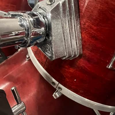 Vintage Ludwig 10 Piece Kit - 70's - Mahogany image 12