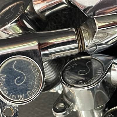 Schaller 6 In Line 1970's Tuners Made In West Germany image 8