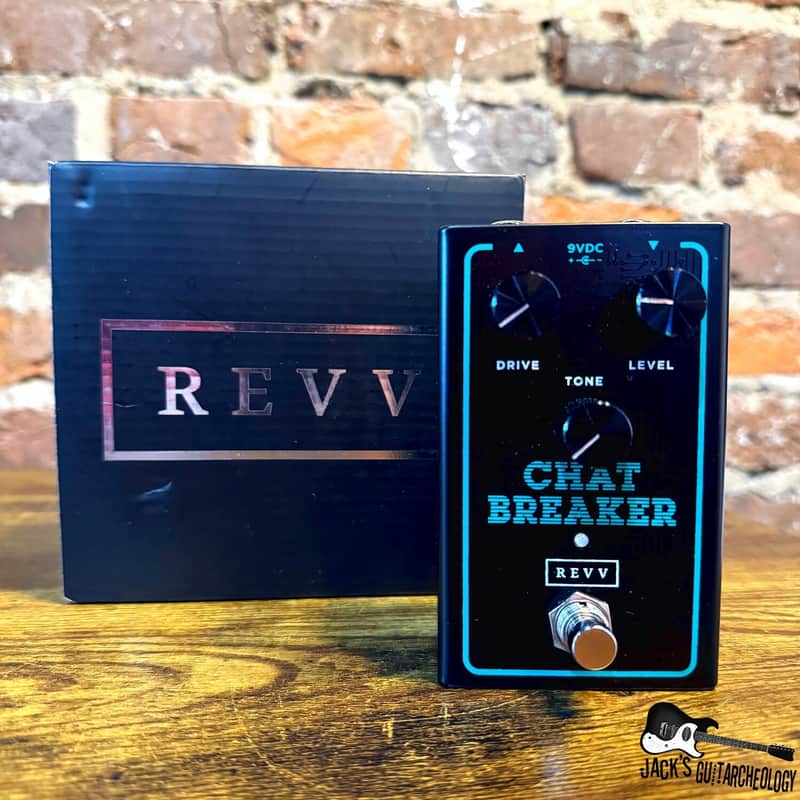 REVV Chat Breaker Overdrive Pedal *USED* (2020s - Black) image 1