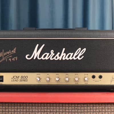 Immagine 1987 Signed by Jim Marshall - JCM 800 MK2 Master Model 100w Lead 2203 - Clean - 1