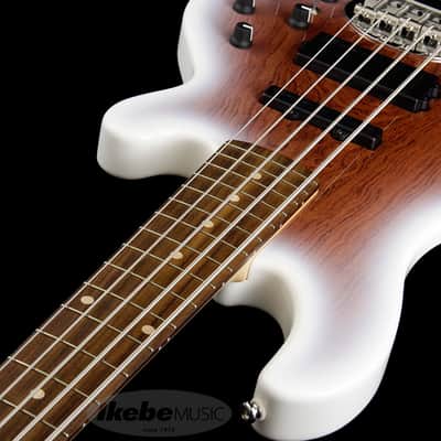 LAKLAND Shoreline Series SL55-94 Deluxe Bubinga (Snow White Sunburst/R) image 6