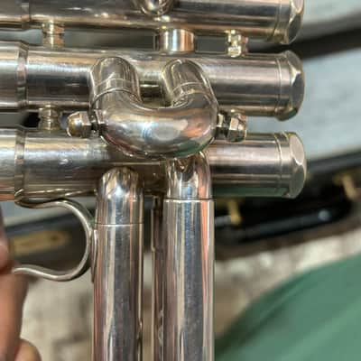 Schilke B3 Professional Silver Trumpet w Case image 17