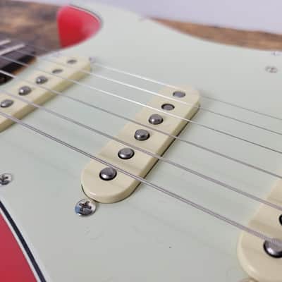 2025 Fender American Vintage II 1961 Stratocaster - Fiesta Red With OHSC image 11