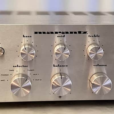✨ Marantz 1060 Vintage Integrated Amplifier – Serviced, Partially Recapped, Metal Case, 3+ Hour Bench Tested – BVA image 3