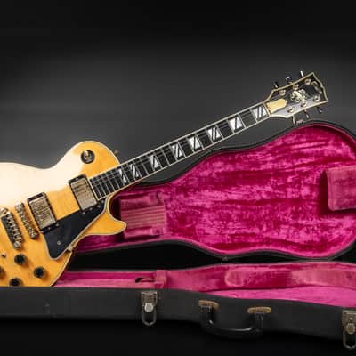 1978 Gibson Les Paul Custom 25 / 50 Anniversary - Natural | Vintage USA Kalamazoo Vintage USA Limited Edition 1,112 of 3,500 Flame Maple Top and Neck Ebony Fretboard Coil Split | OHSC image 2