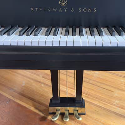 Steinway & Sons Model L 1974 - Ebony Satin image 13