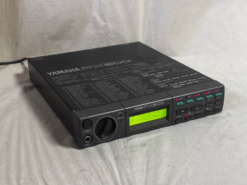 YAMAHA FX500 Simul-Effect Processor w/ power supply New internal battery image 1