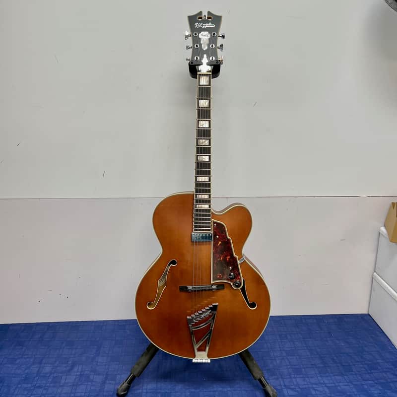 Used D'Angelico Premier EXL-1 Archtop Hollowbody Electric Guitar DAPEXL1SWLT Satin Walnut image 1
