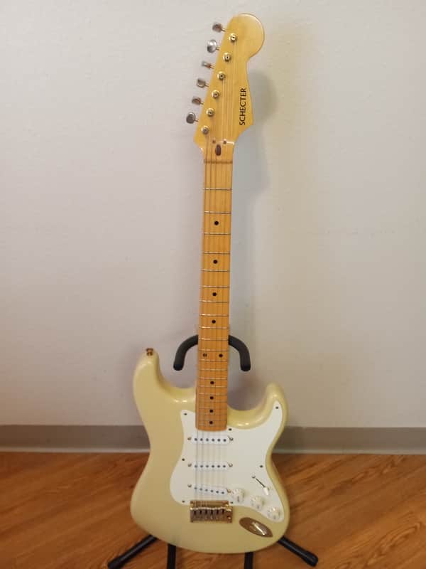 Schecter Strat 80s - Blonde image 1