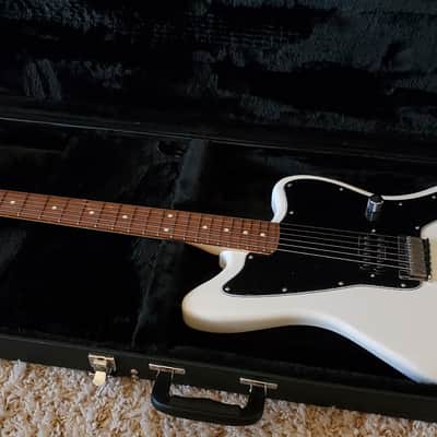 2022 Jazzmaster Build Hardtail Fender Invader White Tom Delonge Style image 11