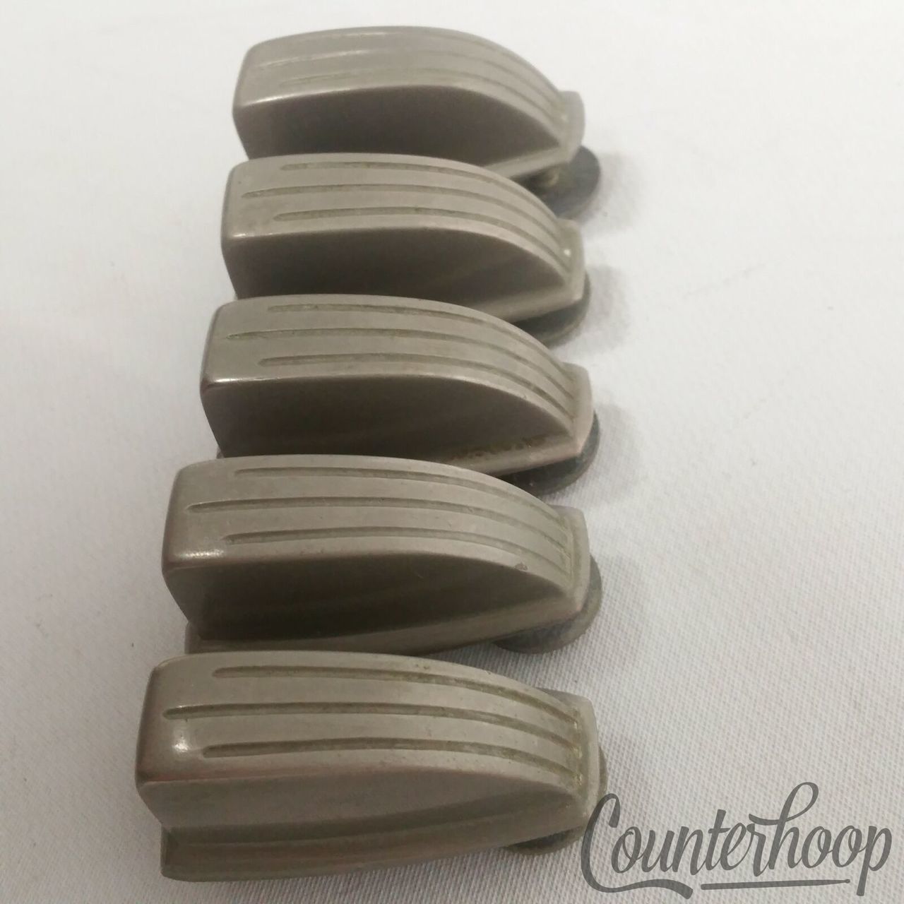 Ludwig 5x Tom/Snare Drum Small Super Classic Lugs Nickel 1 1/4" Vintage 40s-50s — main photograph